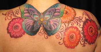 Looking for unique  Tattoos? Gretchen's Back Tattoo